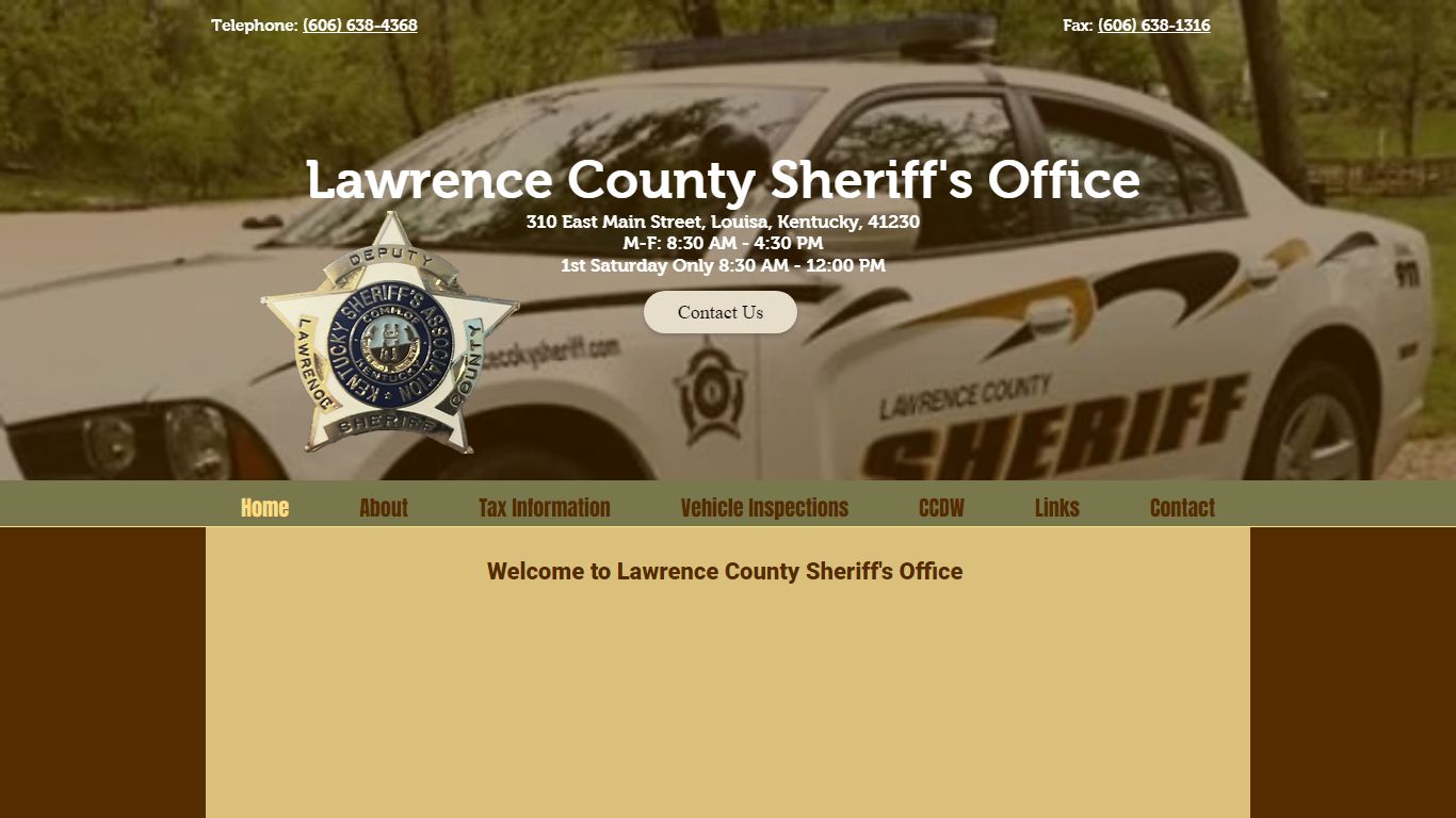 Louisa Kentucky | Lawrence County Sheriff's Office | United States